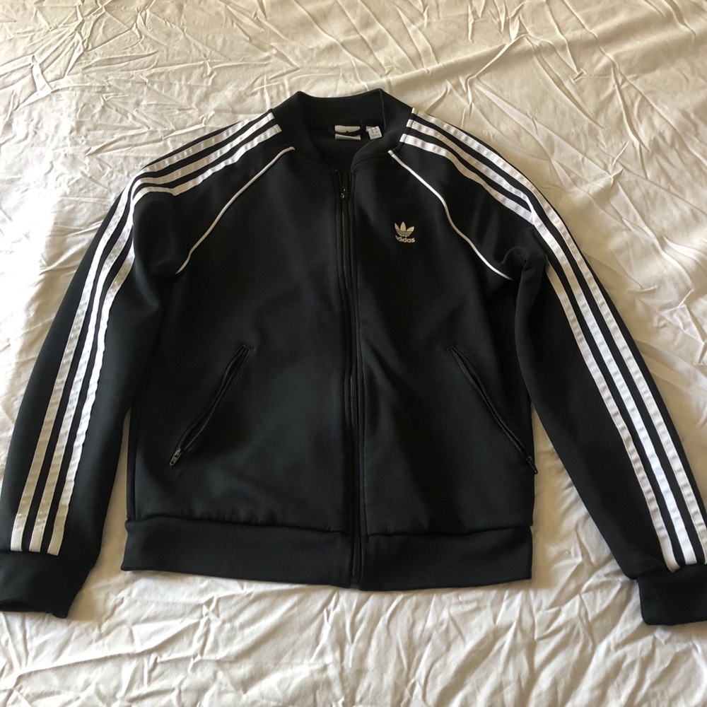 Woman’s Small Black Adidas Track Jacket